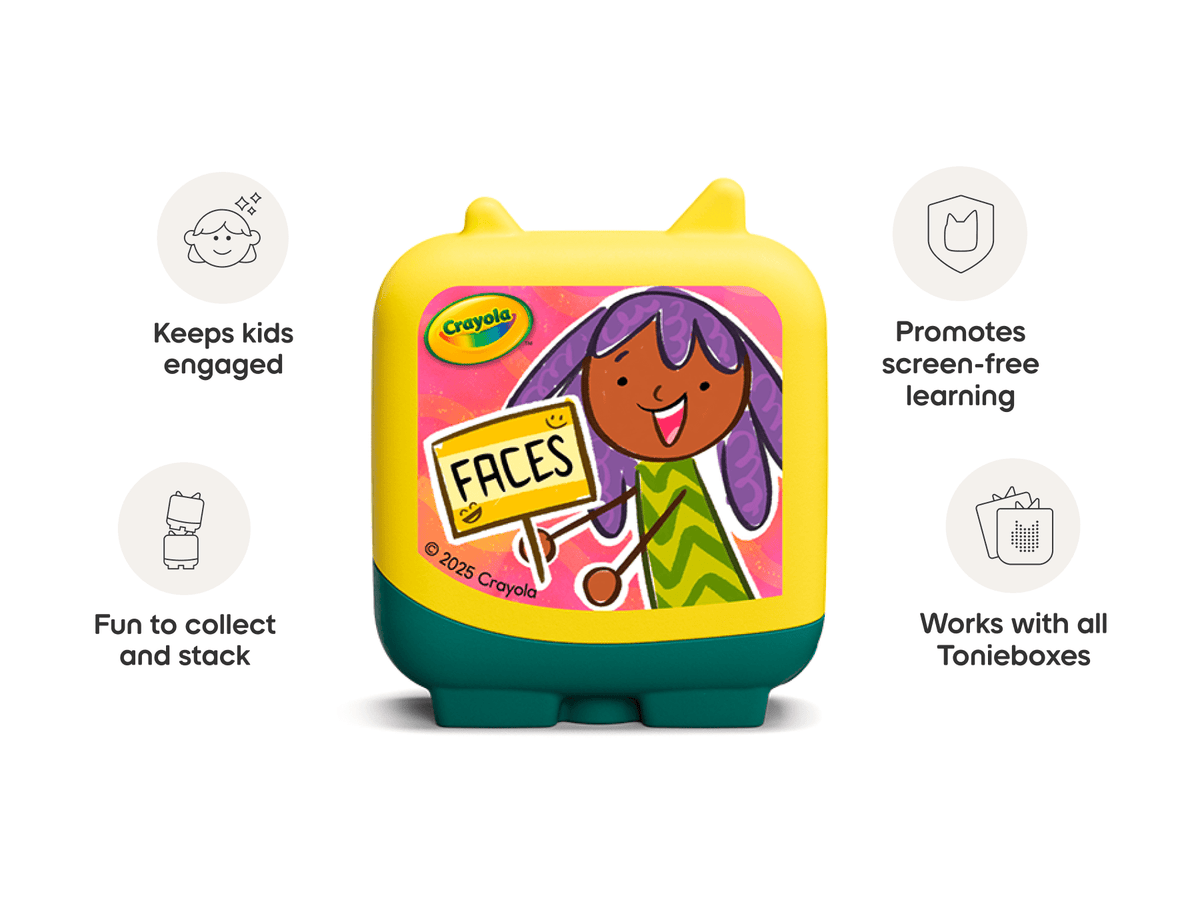 crayola art adventures explorers audio figurine from the learning category, inspiring audio journeys and imaginative play