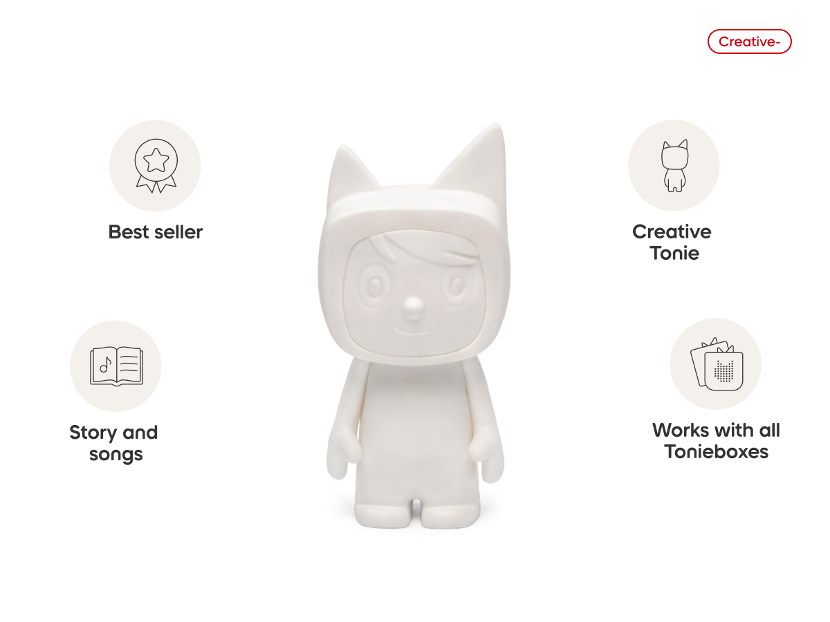 DIY Creative-Tonie audio figurine, inspiring audio journeys and imaginative play