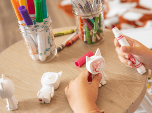 Child Playing With Create Your Own Creative-Tonie