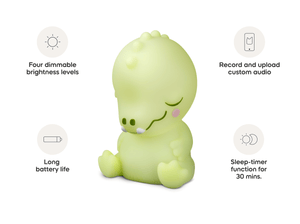 Sleepy Friends- Sleepy Crocodile Night Light Tonie audio figurine from the sleep category, inspiring audio journeys and imaginative play