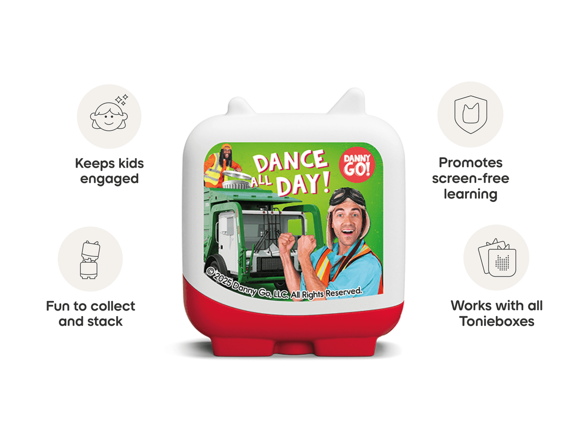 danny go dance party audio figurine from the learning category, inspiring audio journeys and imaginative play