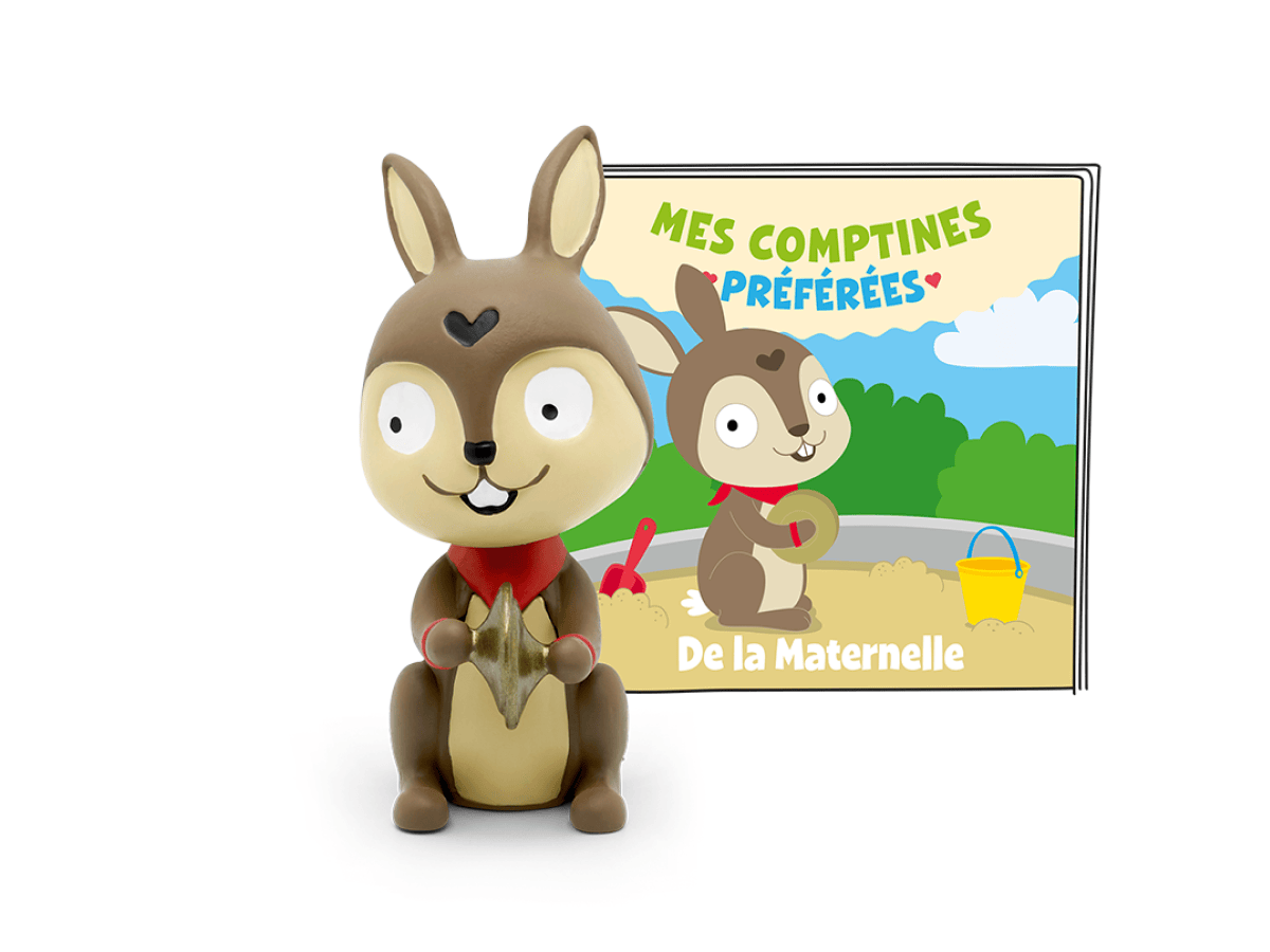 Mes Comptines Préférées: De La Maternelle Tonie (Français) audio figurine with content illustration