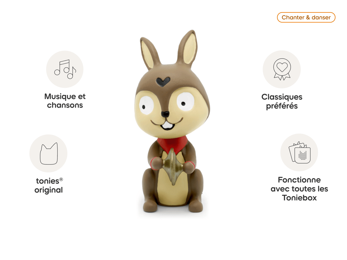 Mes Comptines Préférées: De La Maternelle Tonie (Français) audio figurine, inspiring audio journeys and imaginative play