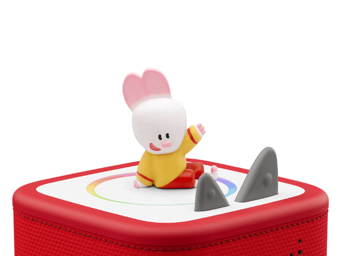 Didou: Dessine moi avec Didou Tonie (Français) on a red Toniebox 2 ready to play audio stories and songs