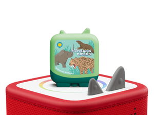 National Museum of Natural History- Discovery Crew Pocket Tonies on a red Toniebox 2 ready to play audio stories and songs curated for kids