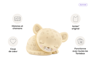 Doudou Jaguar - Berceuses enchantées de la jungle (French) from the sleepy time category, inspiring audio journeys and imaginative play