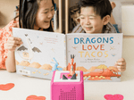 Child Playing With Dragons Love Tacos Tonie