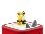 Duck & Goose Tonie on a red Toniebox 2 ready to play audio stories and songs