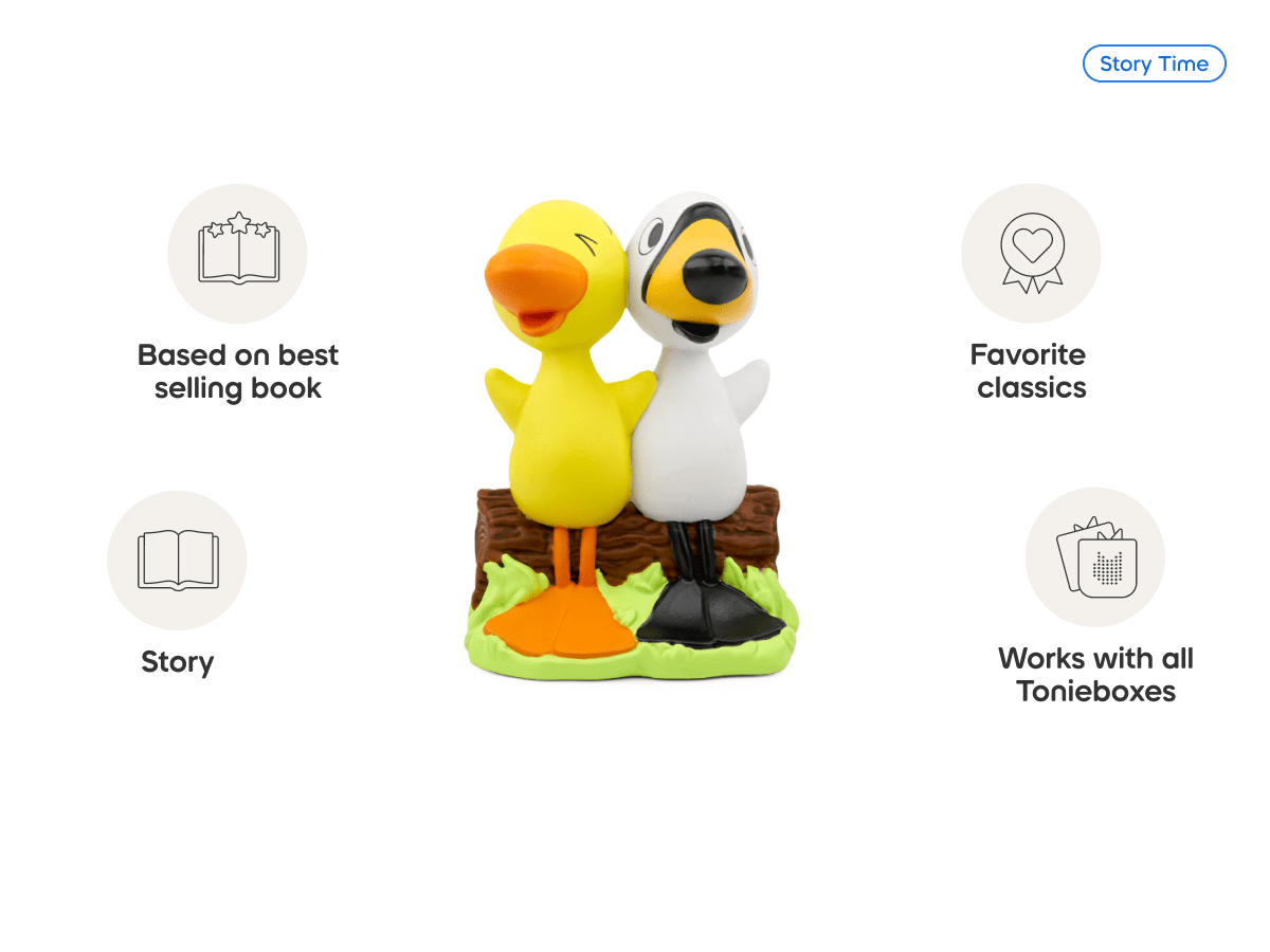 Duck & Goose Tonie audio figurine, inspiring audio journeys and imaginative play