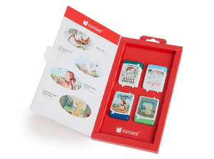 Inside view of E.B. White Collection Audiobook Tonies - 4 Pack Packaging