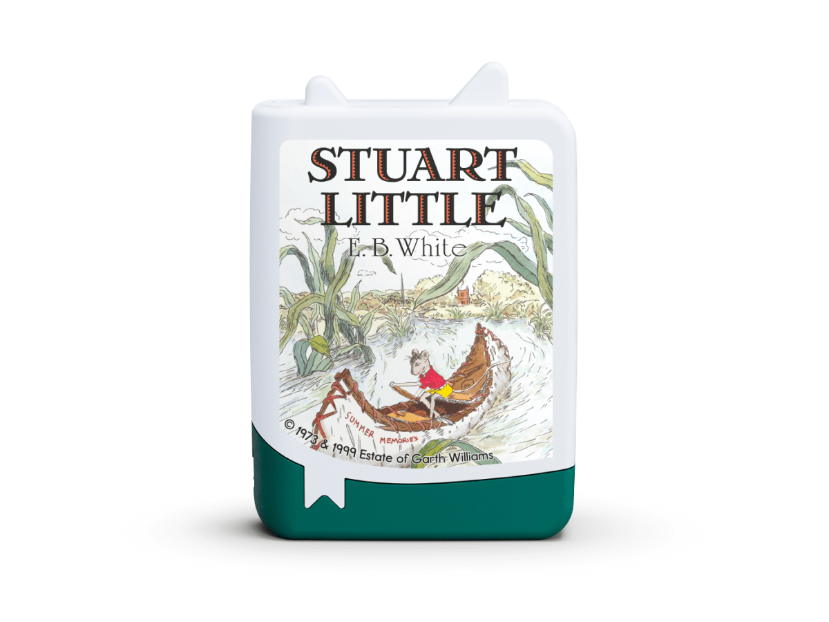 EB White audiobook audio figurine for the Toniebox, which plays audio content