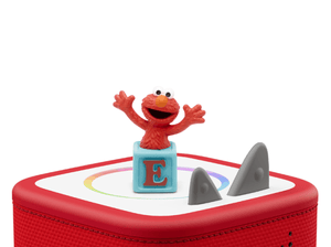 Sesame Street: Elmo Tonie on a Red Toniebox