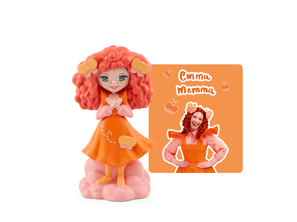 Emma Memma Tonie audio figurine with content illustration