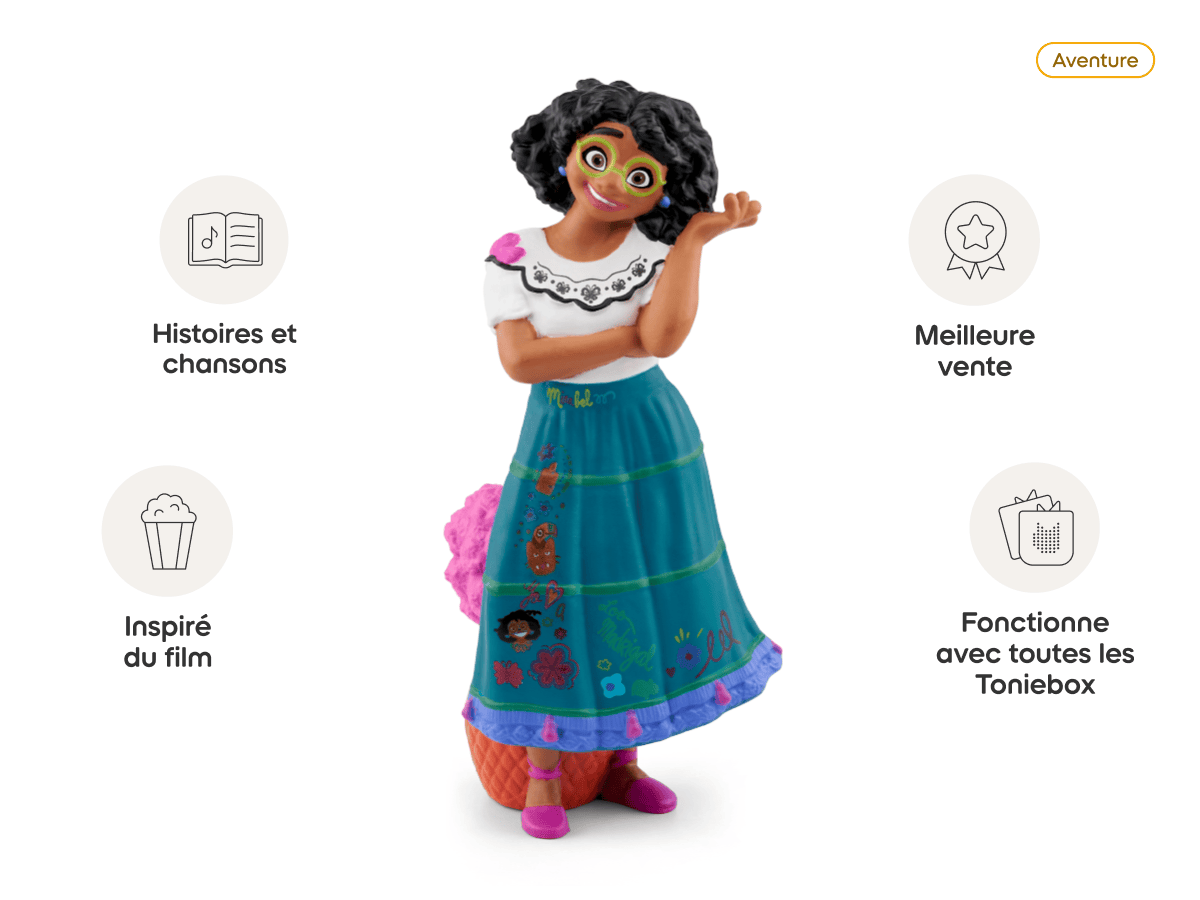 Disney Encanto Tonie (Français) audio figurine, inspiring audio journeys and imaginative play
