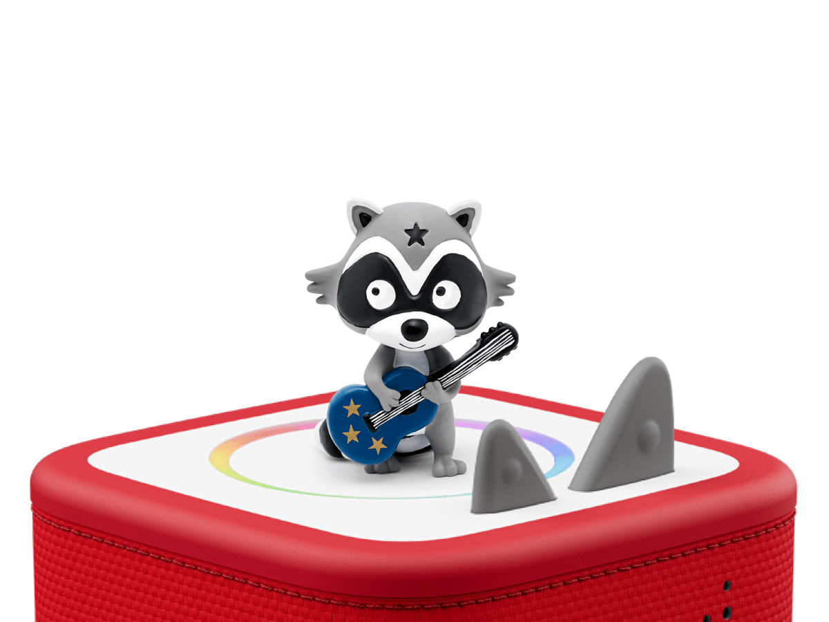 Favorite Children's Songs: European Children's Songs Tonie on a Red Toniebox