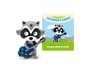Favorite Children's Songs: European Children's Songs Tonie with a branded content card