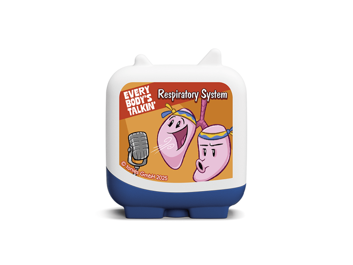 Respiratory System Every Body's Talkin' 2 Pocket Tonies Pocket Tonies for the Toniebox, which plays audio content