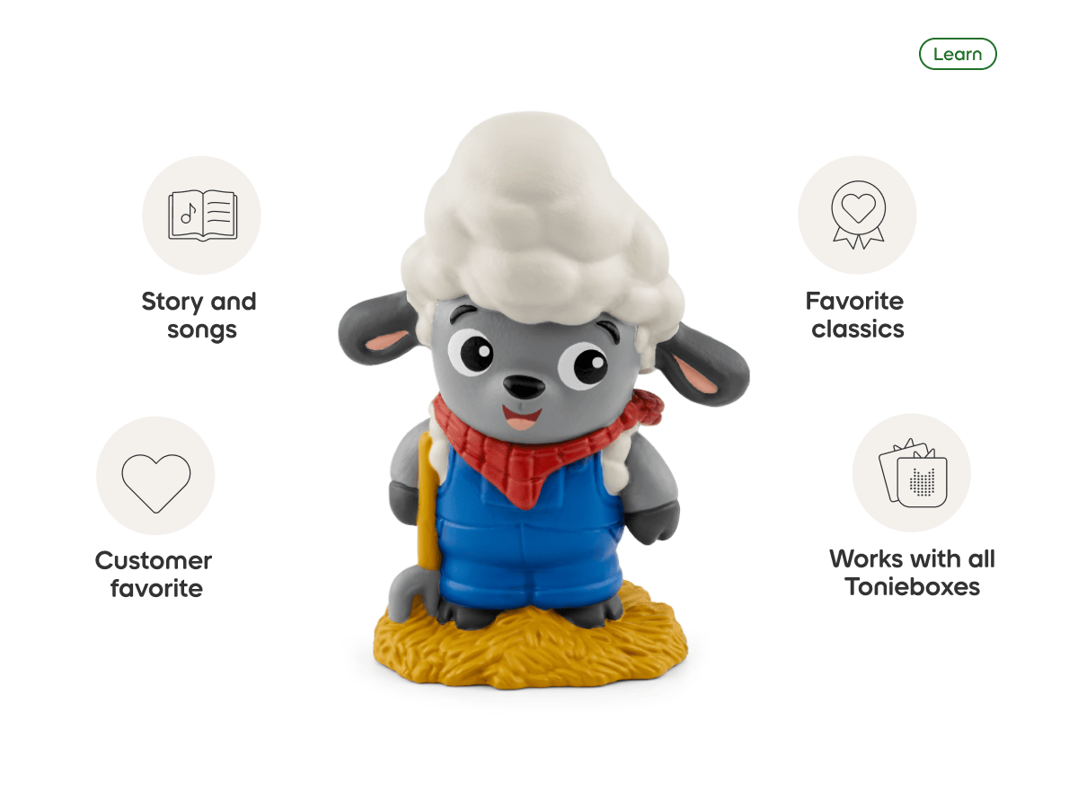 Baby einstein Tonie audio figurine from the learn category, inspiring audio journeys and imaginative play