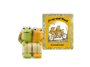 Frog and Toad Tonie audio figurine with content illustration