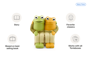 Frog and Toad Tonie audio figurine from the story time category, inspiring audio journeys and imaginative play
