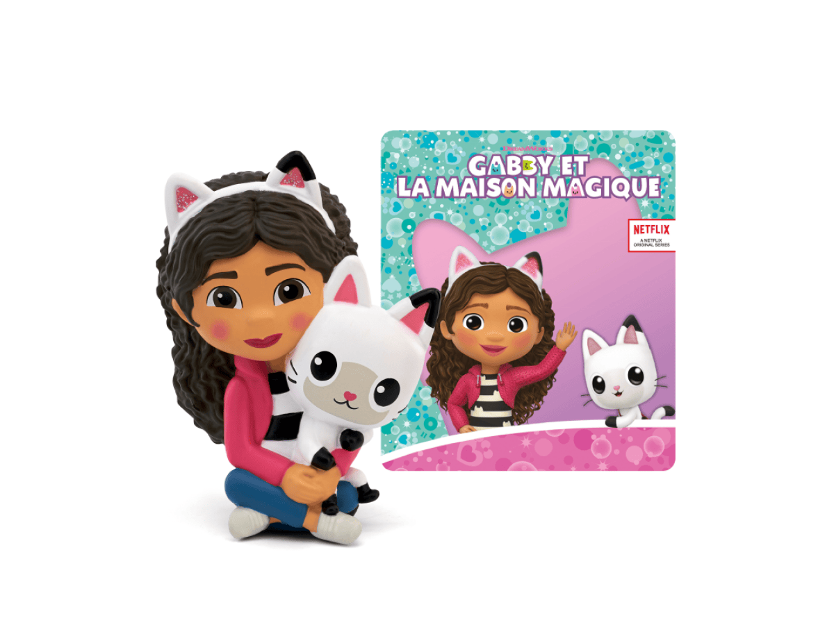 La maison de Gabby: Gabby Tonie (Français) audio figurine with content illustration