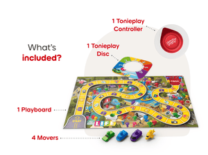 What included in Game of Life Tonieplay with Free Controller