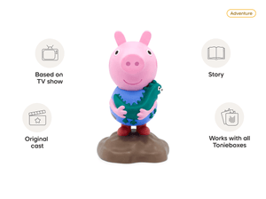 George audio figurine, inspiring audio journeys and imaginative play