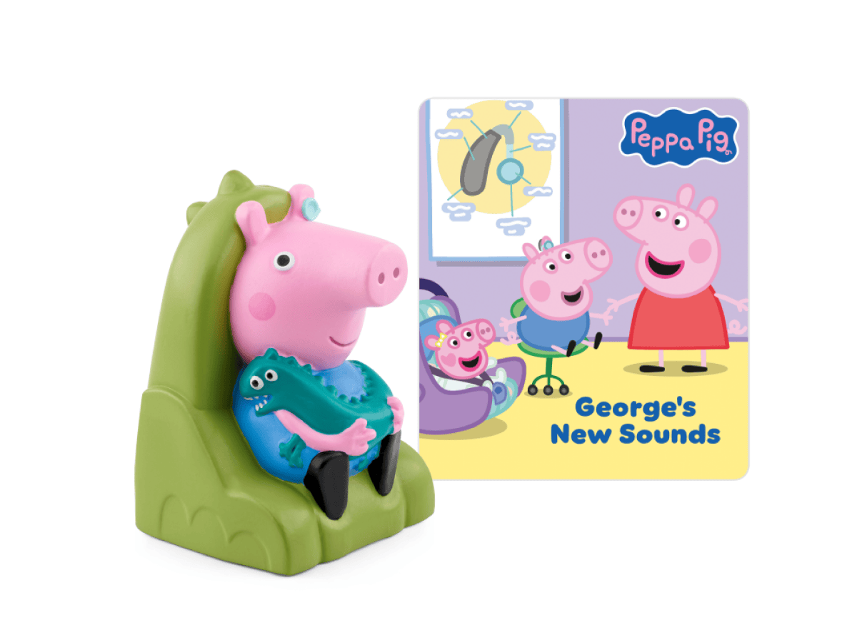 Peppa Pig- George’s New Sounds Tonie with content illustration