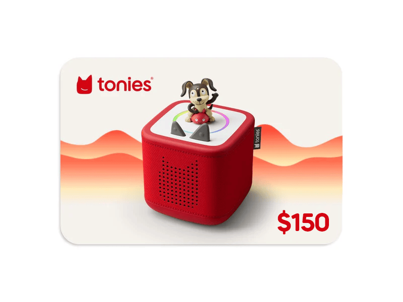 tonies digital gift card $150 value