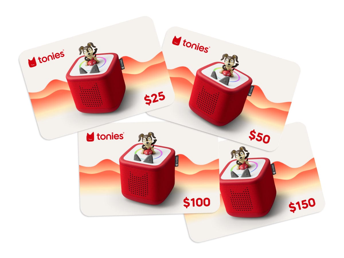 Spread the joy of storytime with a tonies® gift card