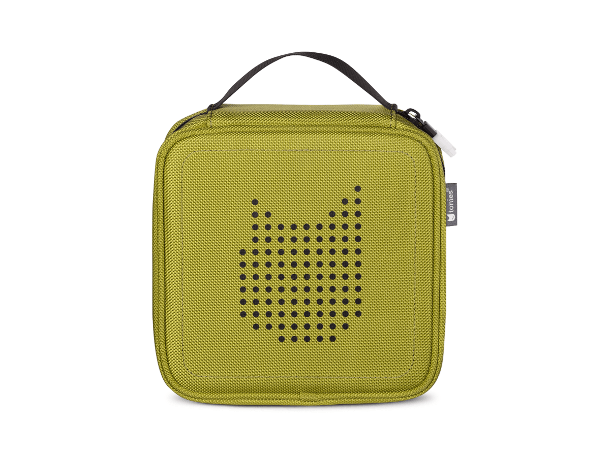 green tonies carrying case front view