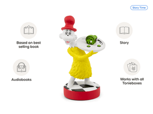 Dr. Seuss: Green Eggs & Ham Tonie audio figurine, inspiring audio journeys and imaginative play