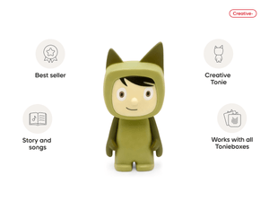 Creative-Tonie Green Light audio figurine, inspiring audio journeys and imaginative play