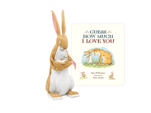 Guess How Much I Love You Tonie with a branded content card