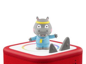 Favorite Children's Songs: Healthy Habits Tonie on a Red Toniebox