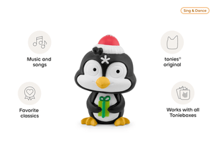 Favorite Children's Songs Holiday Songs Tonie audio figurine, inspiring audio journeys and imaginative play