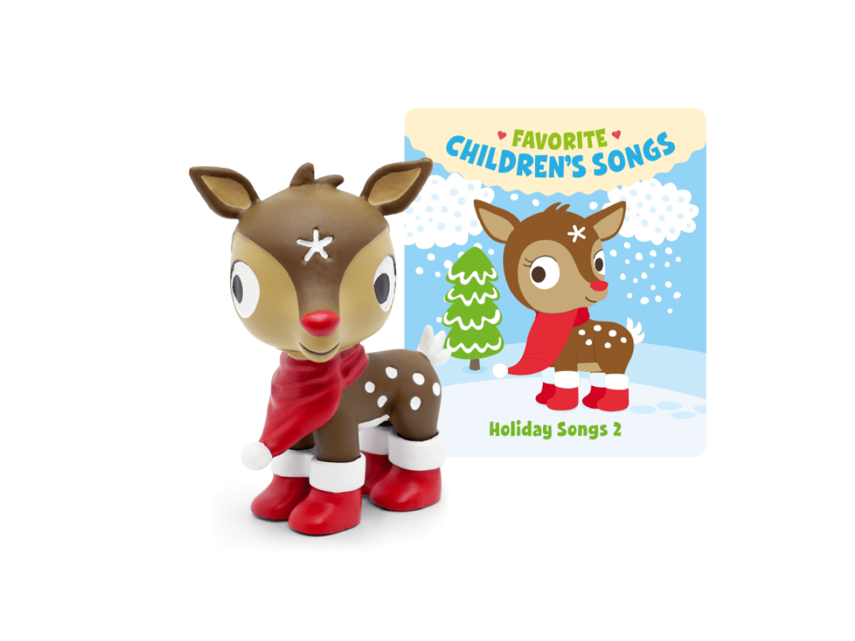 Favorite Children’s Songs: Holiday Songs 2 Tonie with a branded content card