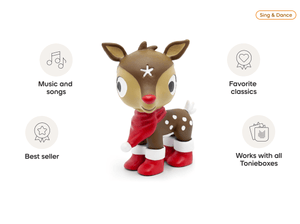 Favorite Children’s Songs Holiday Songs 2 Tonie audio figurine, inspiring audio journeys and imaginative play