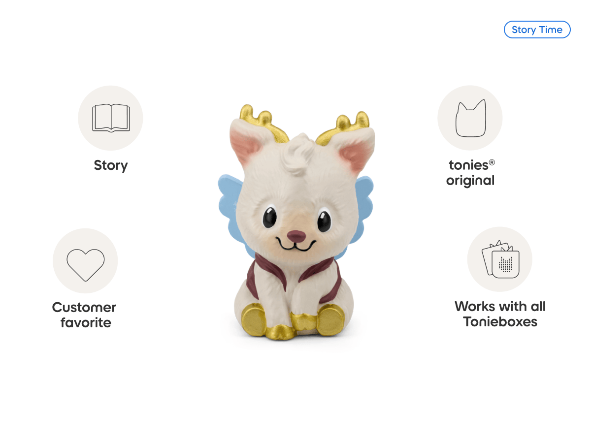 Holly's Christmas Adventure Advent Calendar Tonie audio figurine from the story time category, inspiring audio journeys and imaginative play