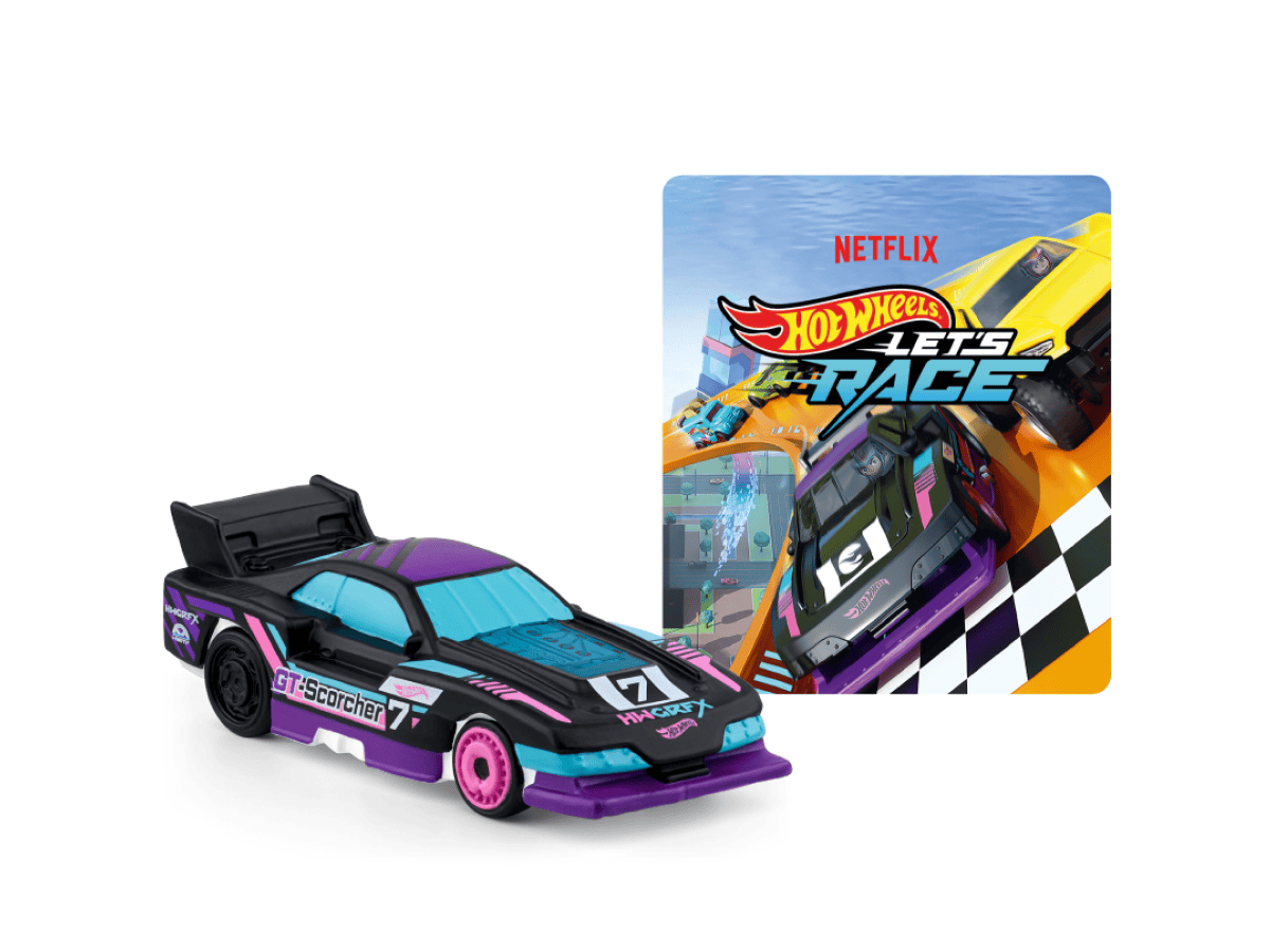 Hot Wheels (French) Tonie audio figurine with content illustration