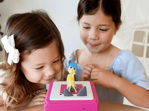 Child Playing With Disney & Pixar Inside Out Tonie