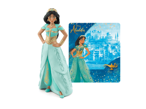 Jasmine audio figurine with content illustration