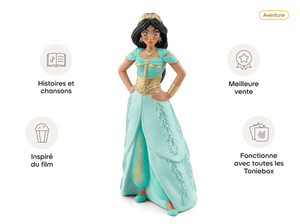 Disney Jasmine French Tonie audio figurine from the aventure category, inspiring audio journeys and imaginative play