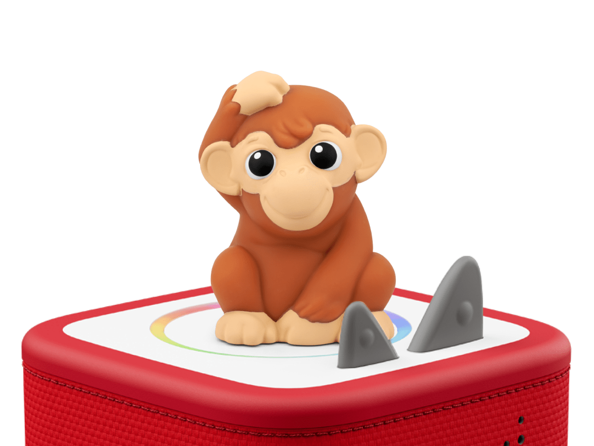 Jungle my first tonie monkey audio figurine for the Toniebox, which plays audio content