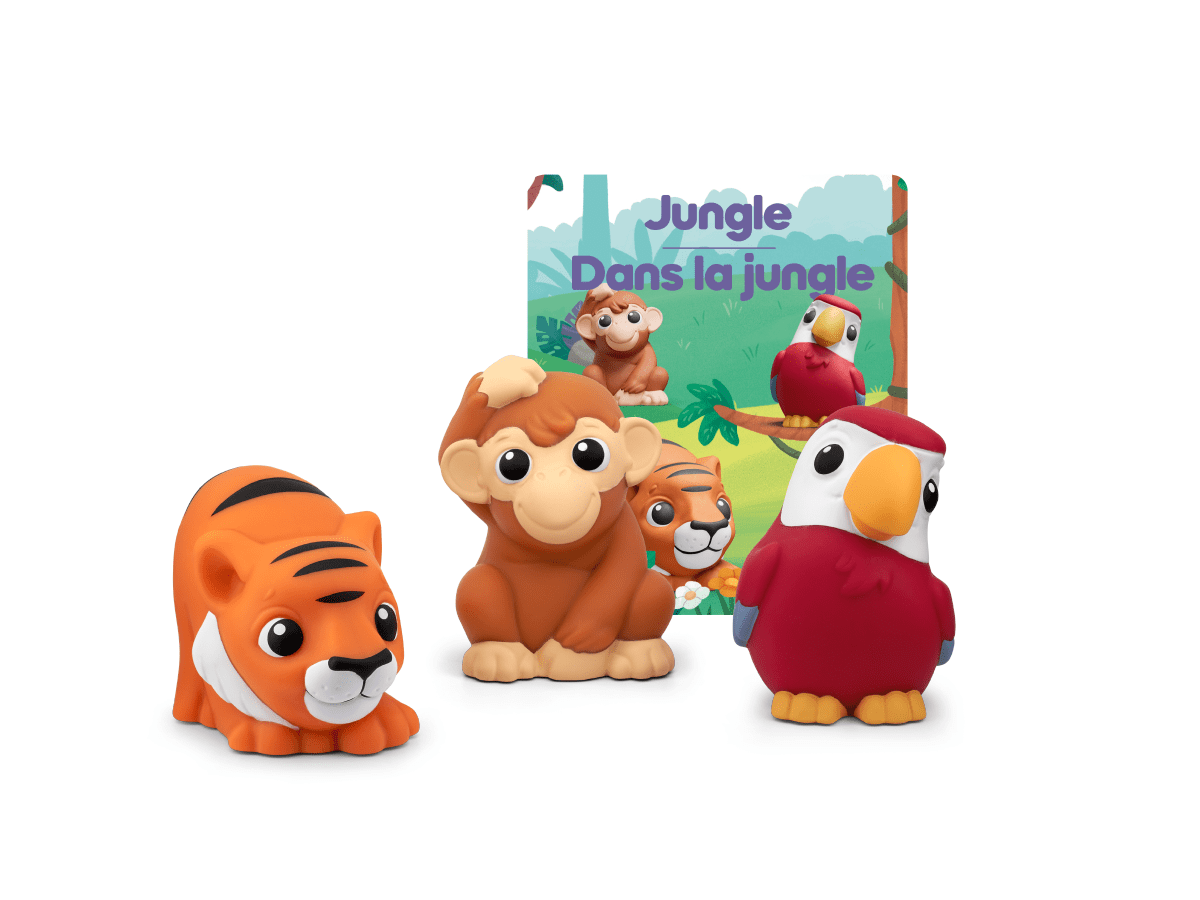 My First Tonie Set, including Tiger, Monkey and Parrot with content card