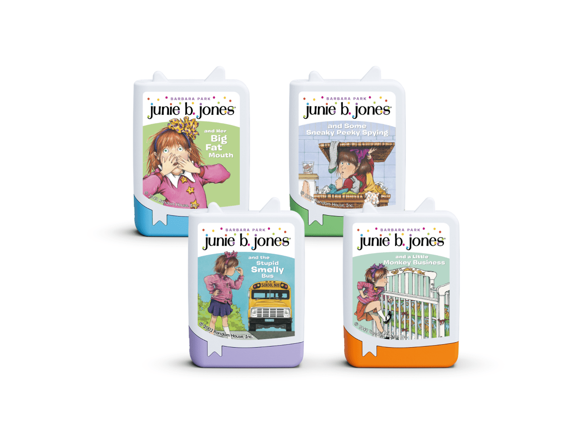 Junie B Jones Tonie audio figurine for the Toniebox, which plays audio content