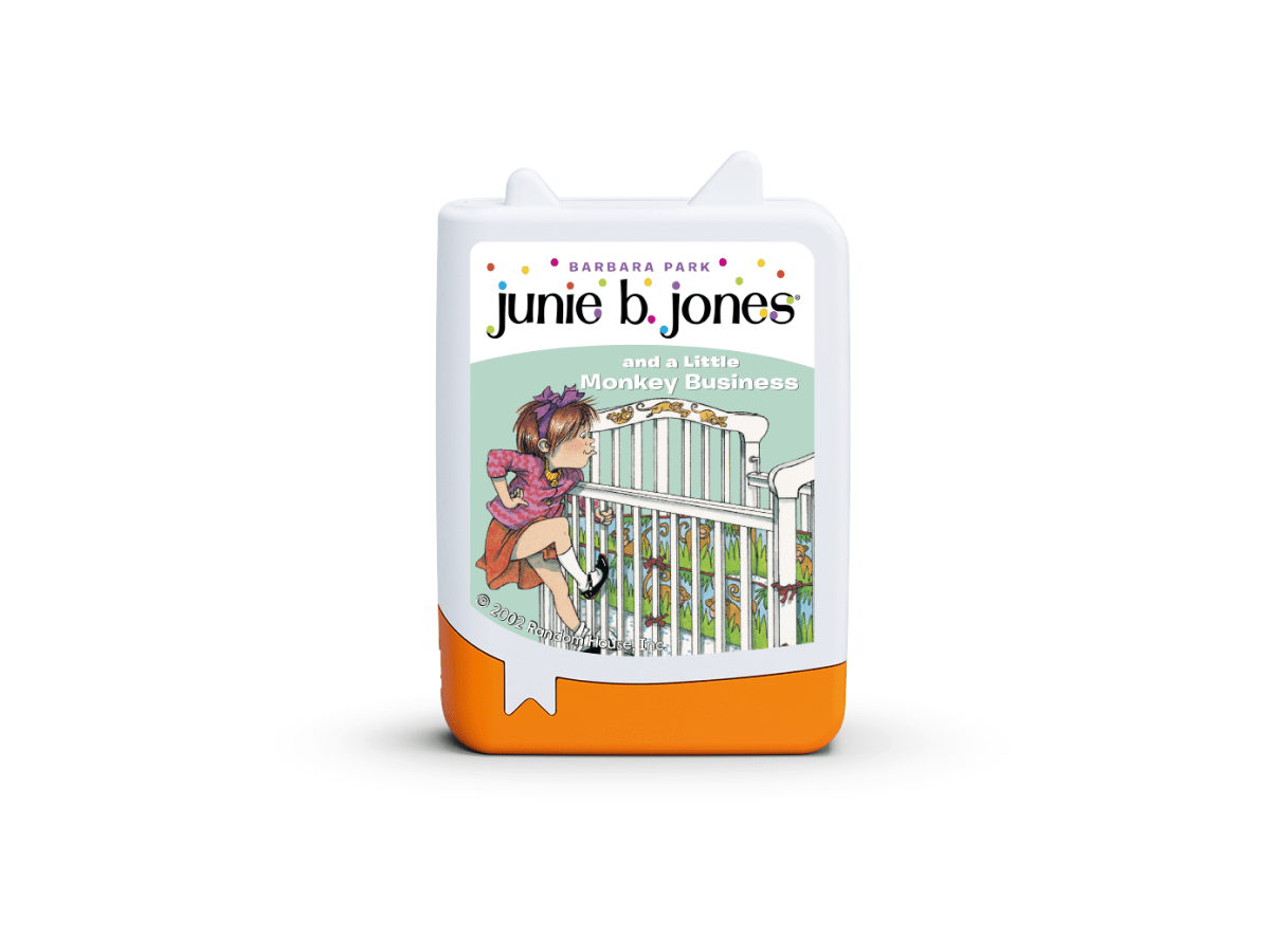 Junie B Jones Tonie audio figurine for the Toniebox, which plays audio content