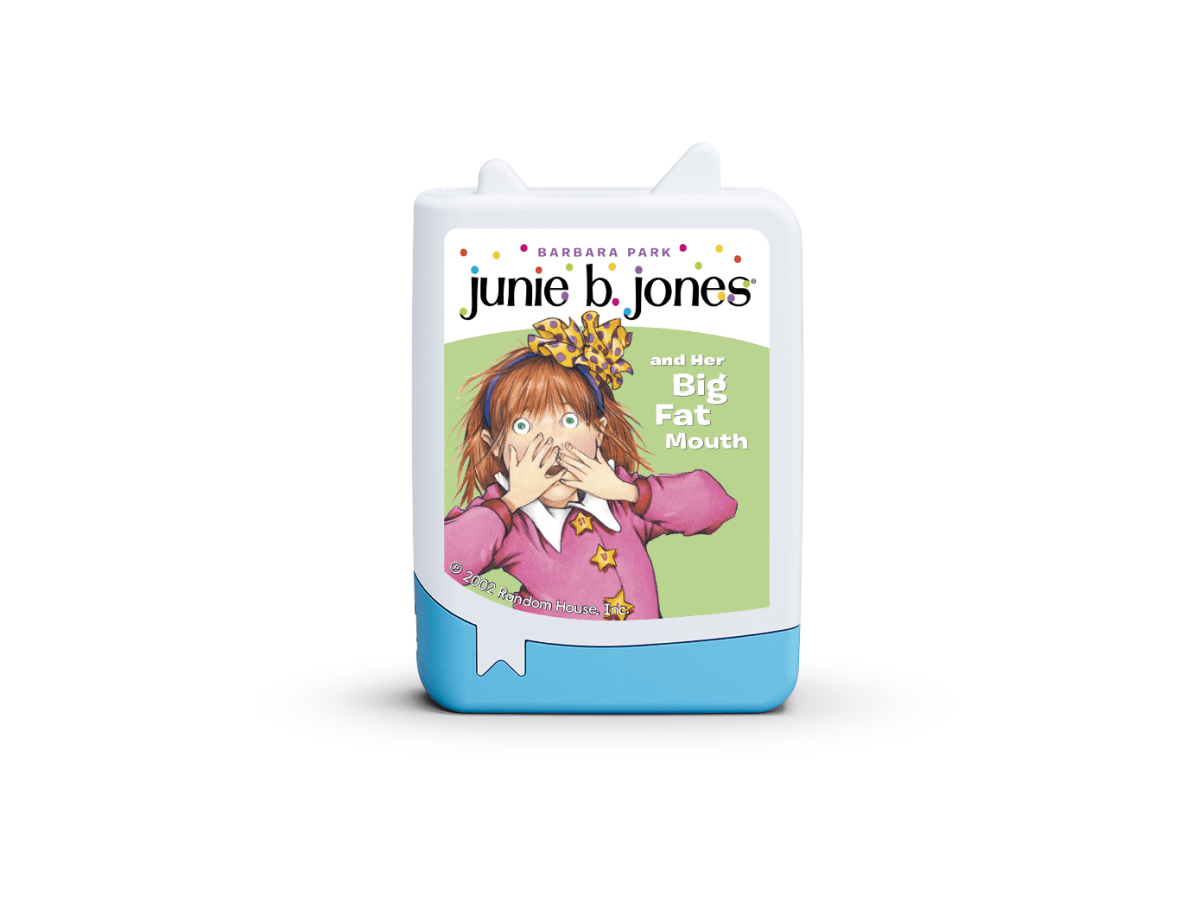 Junie B Jones Tonie audio figurine for the Toniebox, which plays audio content
