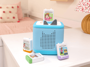 Lifestyle Image Of A Toniebox 2 And Junie B Jones