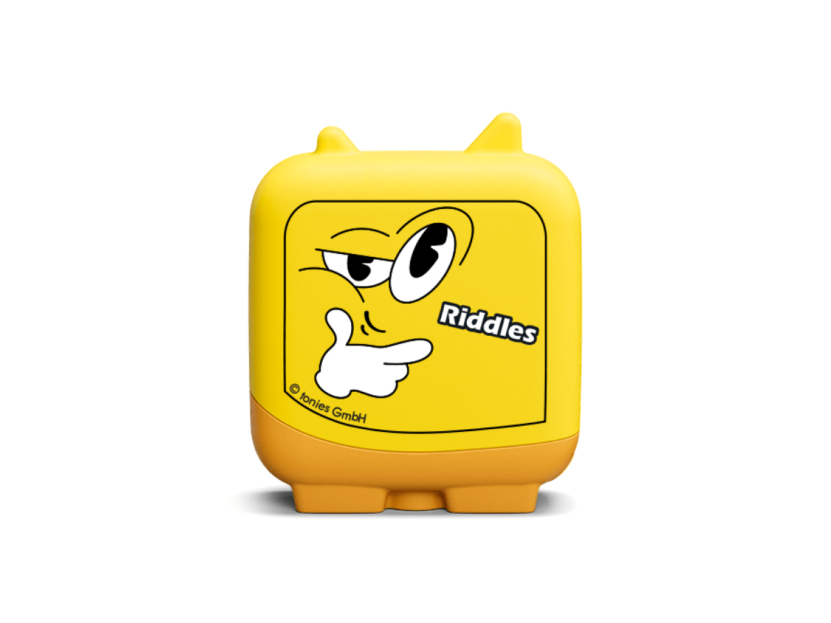 kid comedy clever tonies audio figurine for the Toniebox, which plays audio content